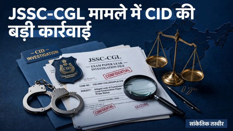 JSSC-CGL मामले में CID की बड़ी कार्रवाई, तीन नए अप्राथमिकी अभियुक्त गिरफ्तार