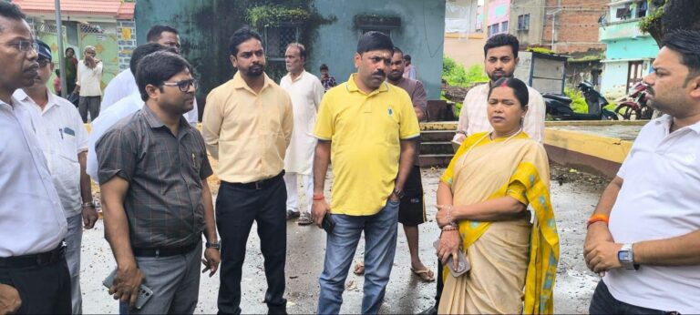 दुर्गा पूजा की तैयारियों को लेकर महापौर प्रमिला मेहरा का निरीक्षण, पूजा पंडालों की समस्याओं का लिया जायजा