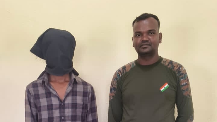 नाबालिग से दुष्कर्म के बाद फरार था आरोपी, कोलकाता में छिपा मिला तो तिसरी पुलिस ने दबोचा